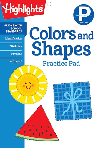 Preschool Colors and Shapes (Highlights™ Learn on the Go Practice Pads)