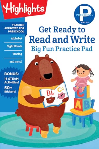 Preschool Get Ready to Read and Write Big Fun Practice Pad (Highlights Big Fun Practice Pads)