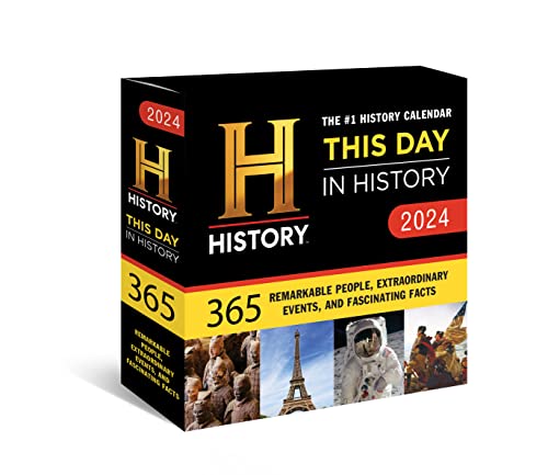 2024 History Channel This Day in History Boxed Calendar: 365 Remarkable People, Extraordinary Events, and Fascinating Facts (Daily Calendar, Office Desk Gift) (Moments in HISTORY™ Calendars)