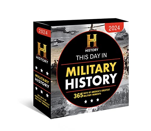 2024 History Channel This Day in Military History Boxed Calendar: 365 Days of America