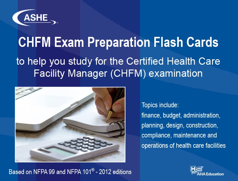 ASHE CHFM Exam Preparation Flash Cards