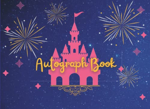 Autograph Book: Autograph & Photo Book. Collect Characters_Superheroes_Celebrities Signatures From Theme Park Adventures All Over The World. Keep all ... Album. Double Page Fun For Kids, Girls & Boys