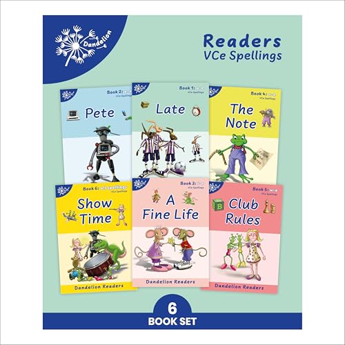 Phonic Books Dandelion Readers VCe Spellings: Decodable Books for Beginner Readers VCe Spellings (Phonic Books Beginner Decodable)