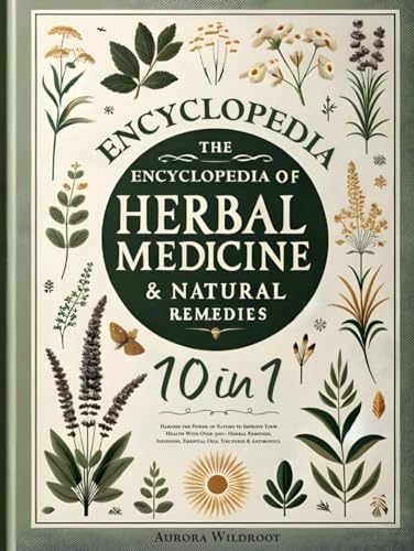 The Encyclopedia of Herbal Medicine & Natural Remedies: [10 in 1] Harness the Power of Nature to Improve Your Health With Over 300+ Herbal Remedies, Infusions, Essential Oils, Tinctures & Antibiotics