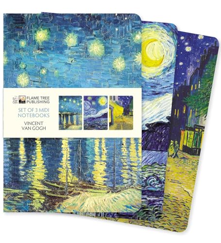 Vincent van Gogh Set of 3 Midi Notebooks (Midi Notebook Collections)