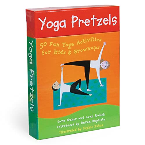 Yoga Pretzels: 50 Fun Yoga Activities for Kids & Grownups (Barefoot Books Activity Decks)