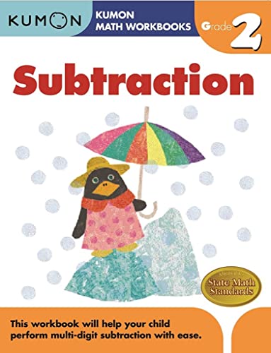 Kumon Grade 2 Subtraction (Kumon Math Workbooks), Ages 7-8, 96 pages