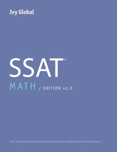 Ivy Global SSAT Math (Prep Book) (Ivy Global SSAT Prep)