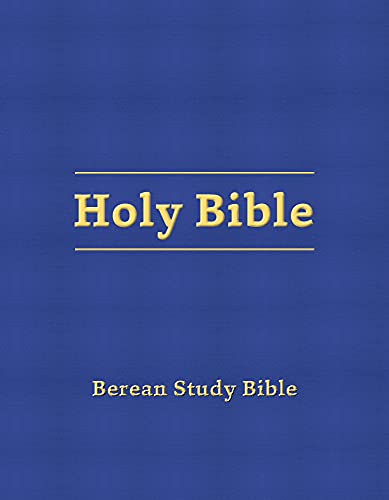 Berean Study Bible (Blue Hardcover)