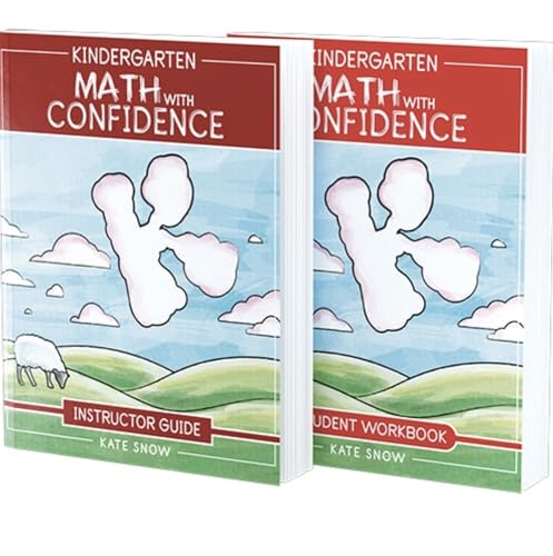 Kindergarten Math With Confidence Bundle: Instructor Guide & Student Workbook