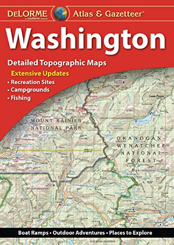 Delorme Washington Atlas & Gazetteer (Delorme Atlas & Gazetteer)