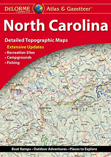 Delorme Atlas & Gazetteer North Carolina