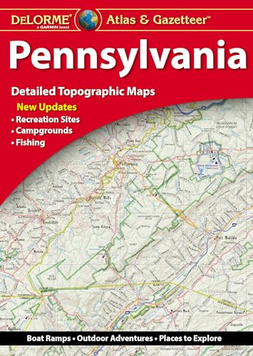 Delorme Atlas & Gazetteer: Pennsylvania