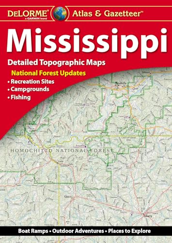 Delorme Atlas & Gazetteer: Mississippi