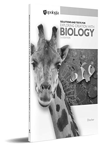 Exploring Creation with Biology 3rd Edition Solutions and Test