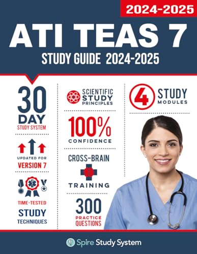 ATI TEAS 7 Study Guide: Spire Study System