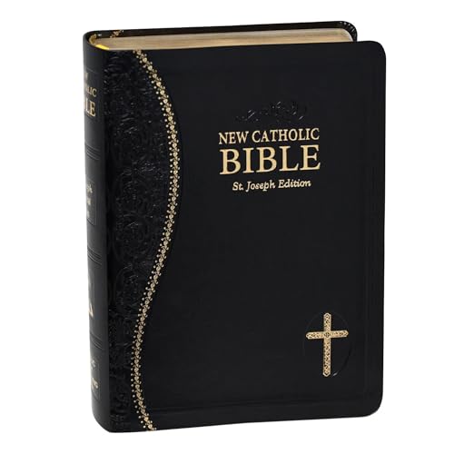 New Catholic Bible Medium Print Dura Lux (Black)