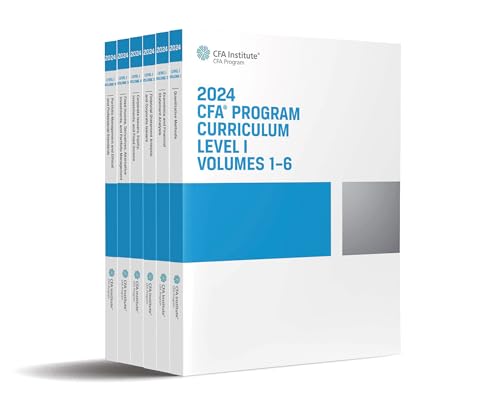 2024 CFA Program Curriculum Level I: Quantitative Methods, Economics _ Portfolio Management, Corporate Issuers, Financial Statement Analysis _ ... Portfolio Management, Ethical and Profession