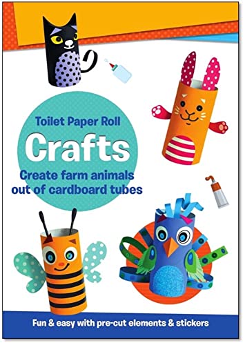 Toilet Paper Roll Crafts Create Farm Animals out of cardboard tubes (Toilet Paper Roll Crafts for Children)