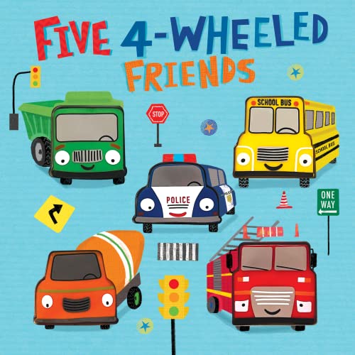 Five 4-Wheeled Friends - Children