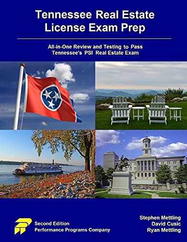 Tennessee Real Estate License Exam Prep: All-in-One Review and Testing to Pass Tennessee