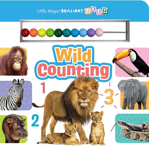 Little Hippo Books Wild Counting I Educational Children