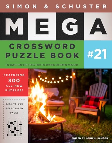 Simon & Schuster Mega Crossword Puzzle Book #21 (21) (S&S Mega Crossword Puzzles)