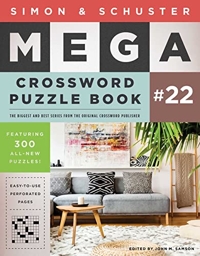 Simon & Schuster Mega Crossword Puzzle Book #22 (22) (S&S Mega Crossword Puzzles)