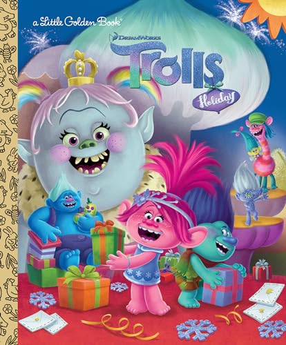 DreamWorks Trolls Holiday LGB (DreamWorks Trolls) (Little Golden Book)