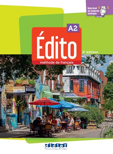 Édito A2 - édition 2022-2024 - Livre + didierfle.app