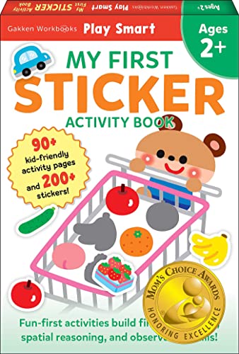 Play Smart My First STICKER BOOK: For Ages 2+