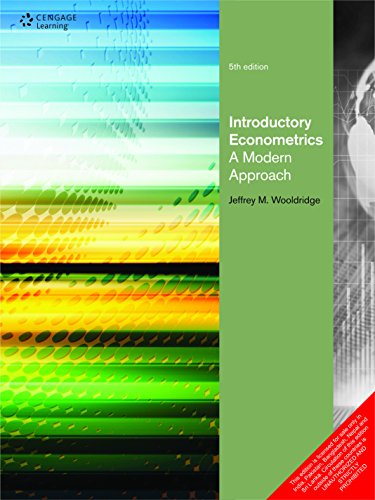 Introductory Econometrics A Modern Approach