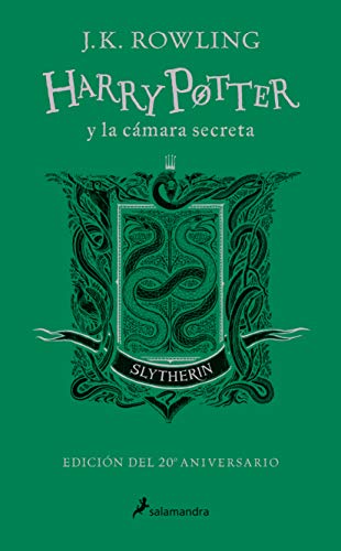 Harry Potter y la cámara secreta (20 Aniv. Slytherin) _ Harry Potter and the Cha mber of Secrets (Slytherin) (Spanish Edition)