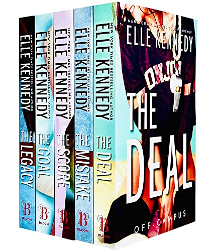 Elle Kennedy Off Campus Series 5 Books Collection Set (The Deal, Mistake, Score, Goal, Legacy)