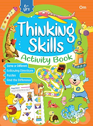 Thinking Skills Activity Book- Colourful activities for kids