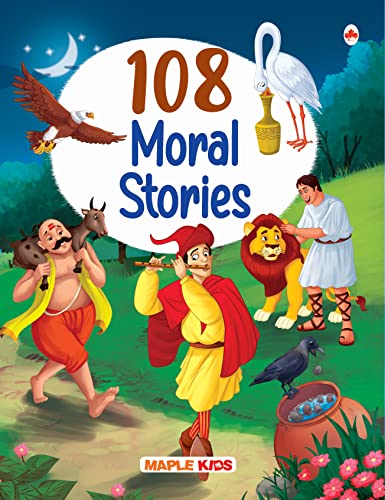 108 Moral Stories (Illustrated) for children [Paperback] Maple Press