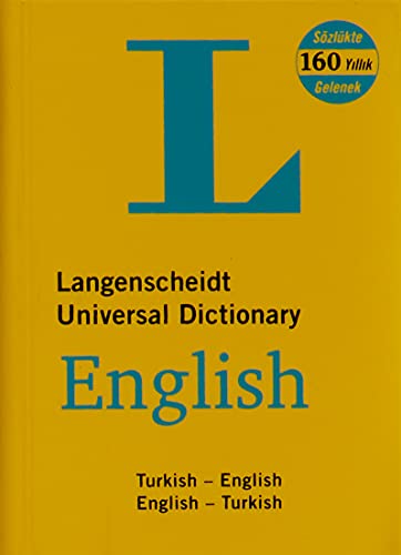 Langenscheidt English-Turkish, Turkish-English Universal Dictionary