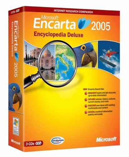 Microsoft Encarta Deluxe 2005 [OLD VERSION]