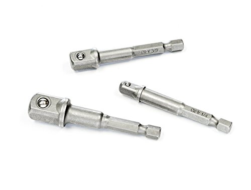 SE 3Pc Power Extension Bit Set - 7503SD