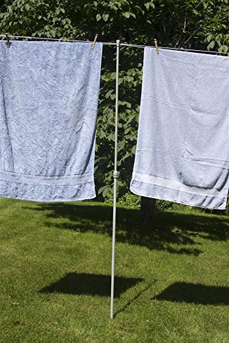 Household Essentials Outdoor Telescoping Clothesline Prop, Steel