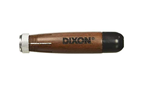 Dixon - DIX00500 Industrial Lumber Crayon Holder for 1_2" Round or Hexagonal Crayons, Wood with Metal Chuck, Walnut, 1-Pack (00500) Walnut