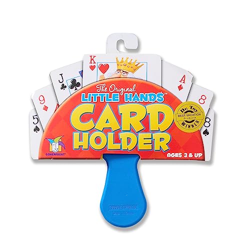 Gamewright - The Original Little Hands Playing Card Holder - Card Game Accessory for Kids - Ages 3 and Up - Perfect for Family Game Night! , 5"