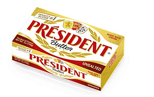 President Imported Unsalted Butter,7oz (199g)