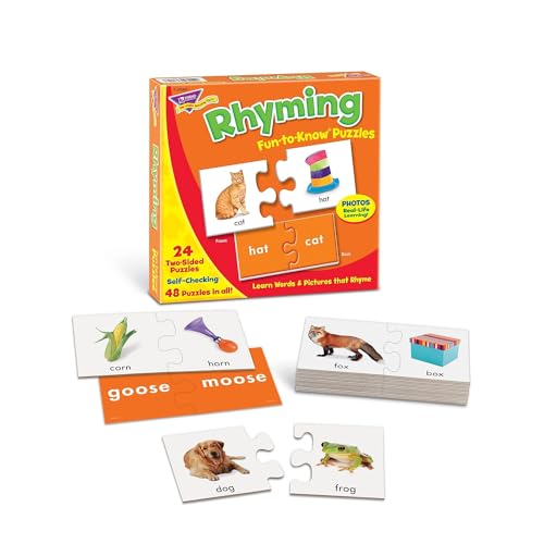 Trend Fun-To-Know Early Childhood Puzzles, Rhyming (T36009)