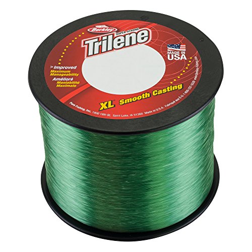 Berkley Trilene® XL®, Clear, 4lb | 1.8kg, 3000yd | 2743m Monofilament Fishing Line, Suitable for Freshwater Environments