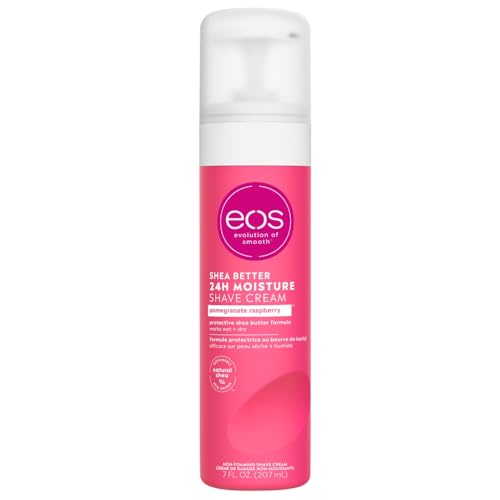 eos Shea Better Shaving Cream- Pomegranate Raspberry, Women