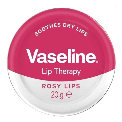 Vaseline Lip Therapy Rosy Lips with Rose and Almond Oil 20g, 1 Unit
