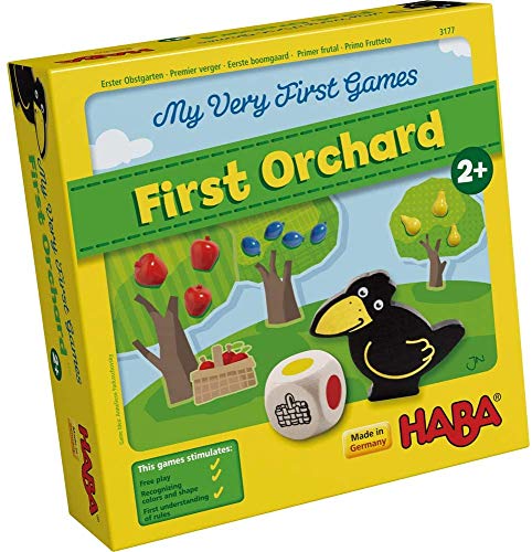 HABA My Very First Games - First Orchard Cooperative Board Game for 2 Year Olds (Made in Germany)