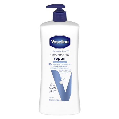 Vaseline Intensive Care hand and body lotion Advanced Repair Unscented 32 oz