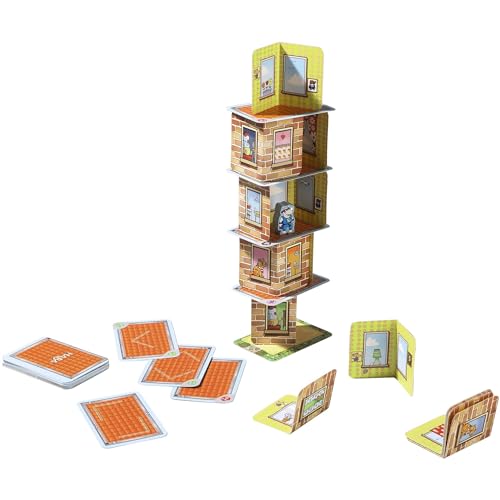 HABA Rhino Hero A Heroic Stacking Card Game for Ages 5 and Up - Triple Award Winner